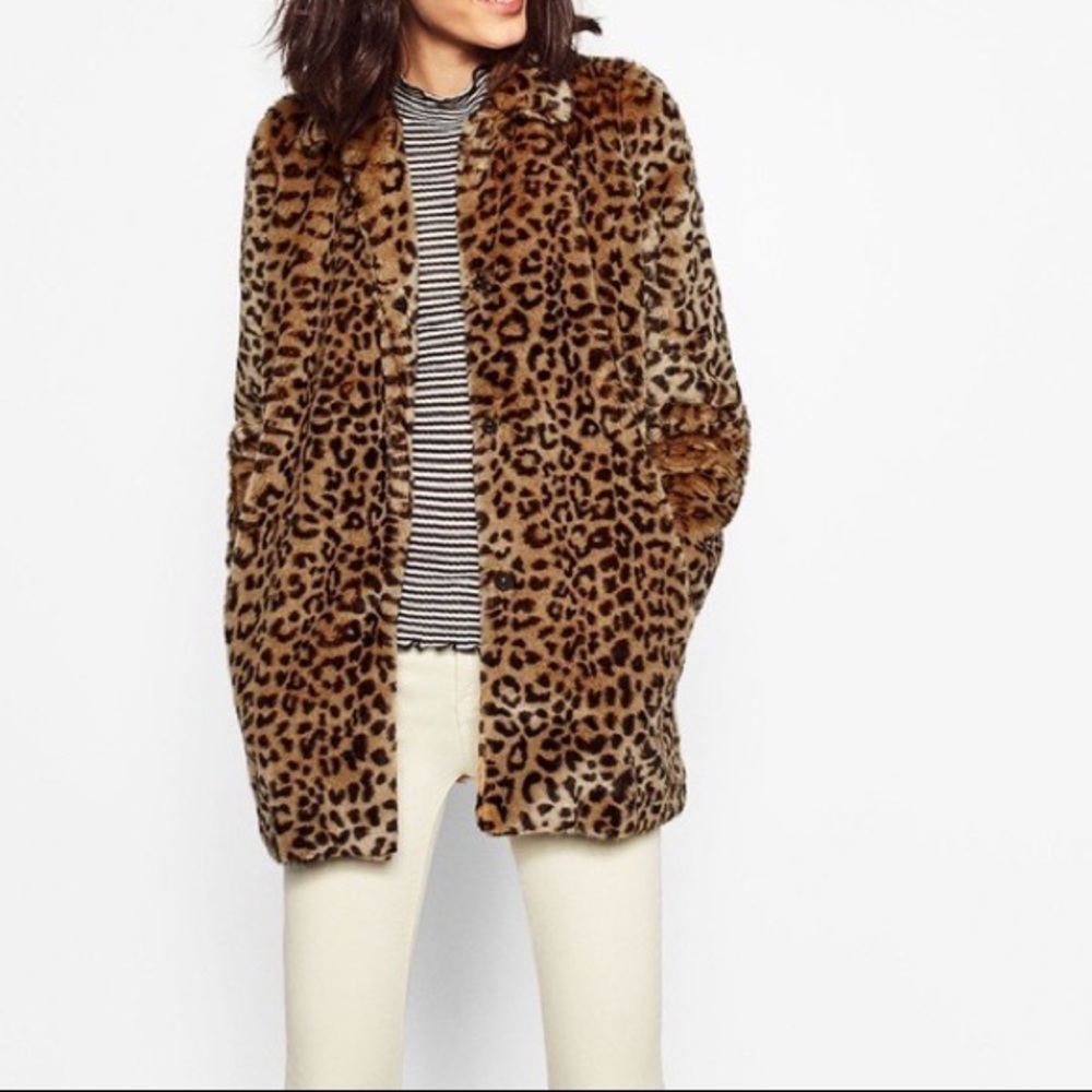Trendy Cheetah Print Jacket